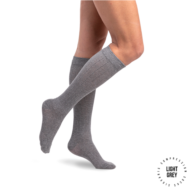 Sigvaris – 153C Women’s Linen Compression Socks | 15-20mmHg